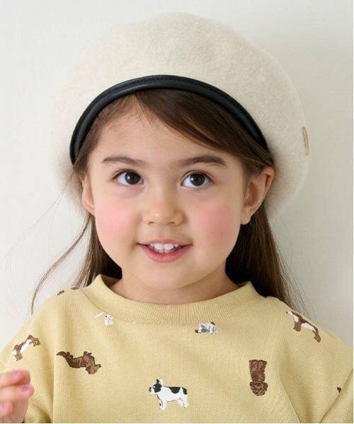 petit main / プティマイン ハンチング・キャスケット・ベレー帽 | ベレー帽 | 詳細1