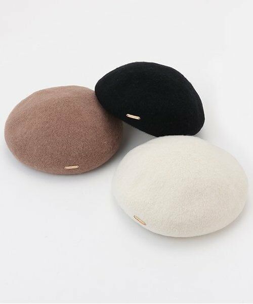 petit main / プティマイン ハンチング・キャスケット・ベレー帽 | ベレー帽 | 詳細8