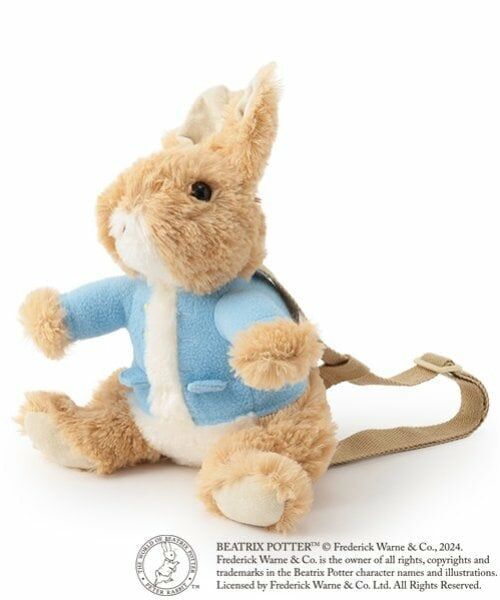 petit main / プティマイン リュック・バックパック | 【ピーターラビット】ぬいぐるみリュック | 詳細1