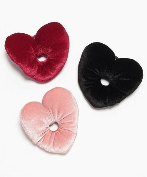 petit main / プティマイン ヘアゴム・シュシュ | BIGハートシュシュ | 詳細12