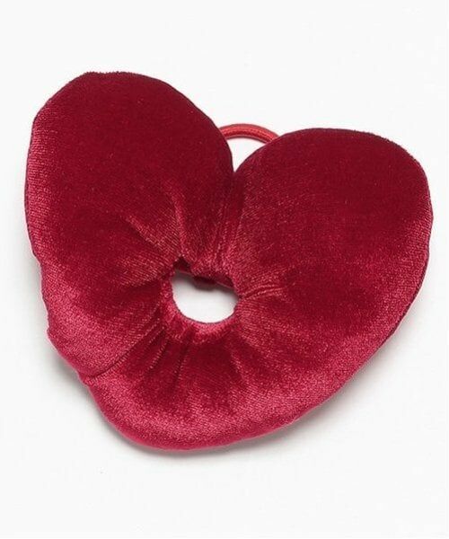 petit main / プティマイン ヘアゴム・シュシュ | BIGハートシュシュ | 詳細14