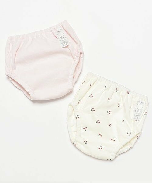 petit main / プティマイン ショーツ | 3層タイプトレーニングパンツ2P（ライト ピンク）