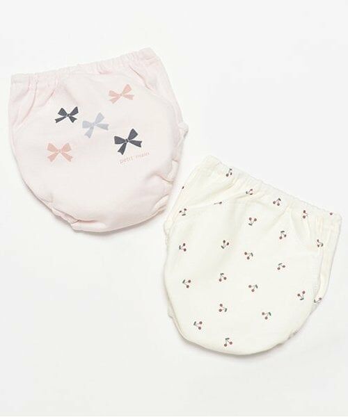 petit main / プティマイン ショーツ | 3層タイプトレーニングパンツ2P | 詳細2