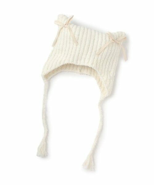 petit main / プティマイン ニットキャップ | 猫耳リボンニットキャップ | 詳細8