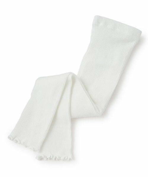 petit main / プティマイン レギンス・スパッツ | メローリブレギンス(アイボリー)