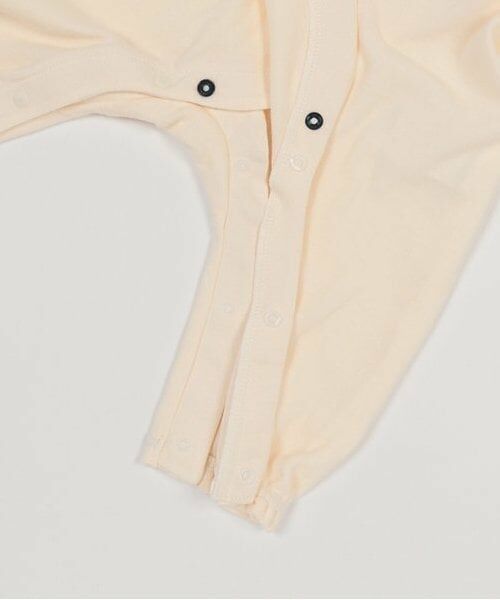 petit main / プティマイン ロンパース | 【弱酸性】花柄アップリケカバーオール | 詳細10