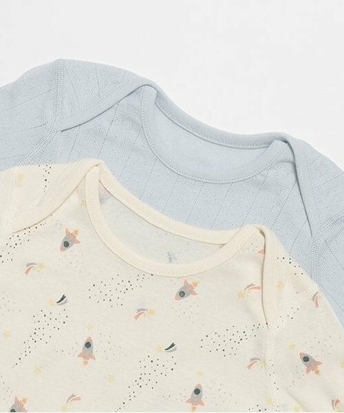 petit main / プティマイン 肌着 | 【オーガニック】ボディースーツ | 詳細2