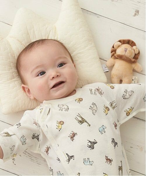 petit main / プティマイン ロンパース | 【オーガニック】2WAYオール2P | 詳細1