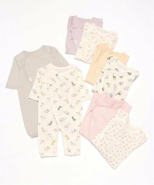 petit main / プティマイン ロンパース | 【オーガニック】2WAYオール2P | 詳細16