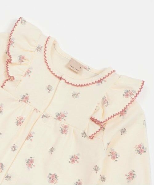 petit main / プティマイン ロンパース | 【オーガニック】肩フリル2WAYオール | 詳細3