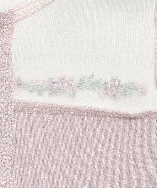 petit main / プティマイン ロンパース | 【弱酸性】胸刺しゅうカバーオール | 詳細3