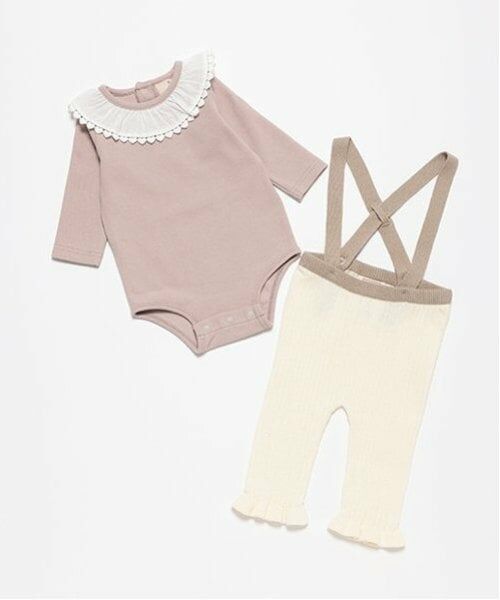 petit main / プティマイン ベビー・キッズウエア | サスつきパンツセット | 詳細14