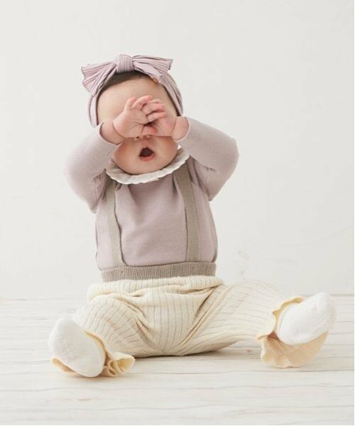 petit main / プティマイン ベビー・キッズウエア | サスつきパンツセット | 詳細2