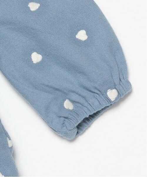 petit main / プティマイン ロンパース | ハート刺繍ロンパース | 詳細5