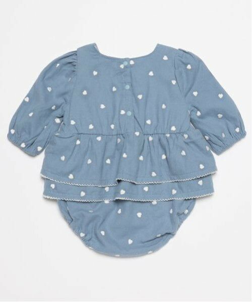 petit main / プティマイン ロンパース | ハート刺繍ロンパース | 詳細14