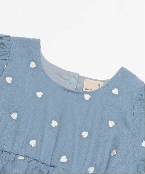 petit main / プティマイン ロンパース | ハート刺繍ロンパース | 詳細15