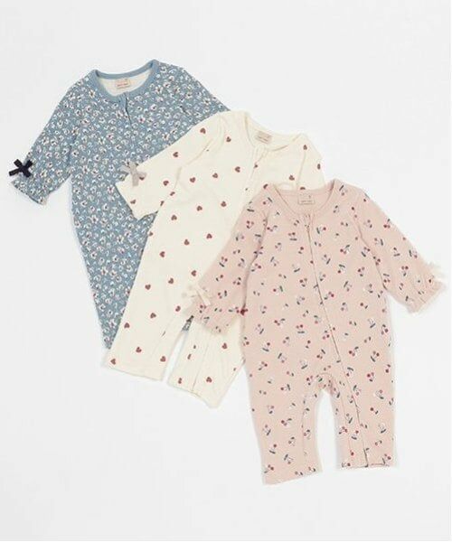 petit main / プティマイン ロンパース | アソートカバーオール | 詳細9