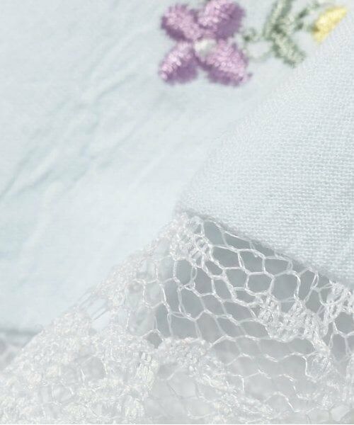 petit main / プティマイン スタイ・ビブ | 【防水】レースつき刺しゅうスタイ | 詳細5