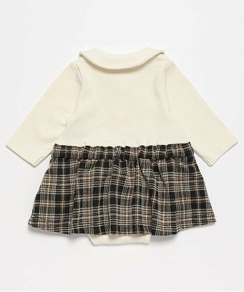 petit main / プティマイン ロンパース | 襟付スカート付きロンパース | 詳細1