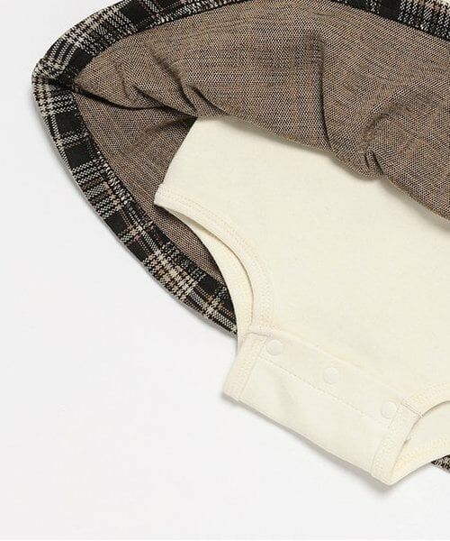 petit main / プティマイン ロンパース | 襟付スカート付きロンパース | 詳細8