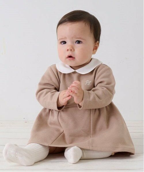 petit main / プティマイン ロンパース | 【POLO BCS】衿つきワンピロンパース | 詳細1