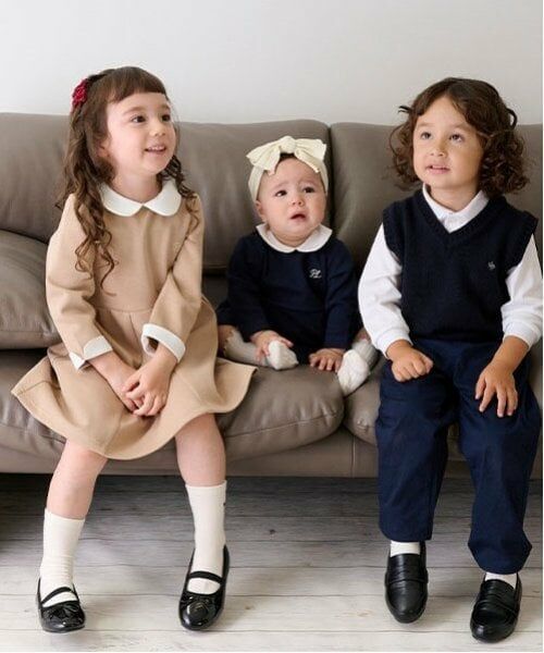 petit main / プティマイン ロンパース | 【POLO BCS】衿つきワンピロンパース | 詳細4