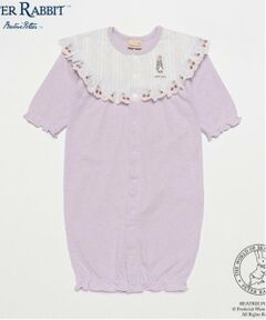 petit main / プティマイン ロンパース | 【ピーターラビット】刺しゅうレース2WAYオール