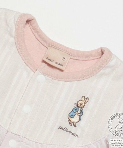 petit main / プティマイン ロンパース | 【ピーターラビット】刺しゅうレース2WAYオール | 詳細3