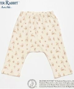 petit main / プティマイン ベビー・キッズウエア | 【ピーターラビット】総柄レギンス