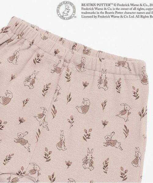 petit main / プティマイン ベビー・キッズウエア | 【ピーターラビット】総柄レギンス | 詳細2