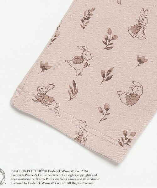 petit main / プティマイン ベビー・キッズウエア | 【ピーターラビット】総柄レギンス | 詳細3