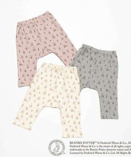 petit main / プティマイン ベビー・キッズウエア | 【ピーターラビット】総柄レギンス | 詳細5
