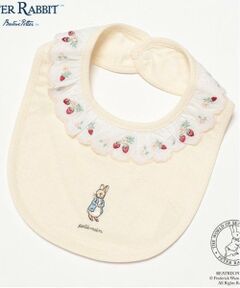 petit main / プティマイン スタイ・ビブ | 【ピーターラビット】刺しゅうレーススタイ