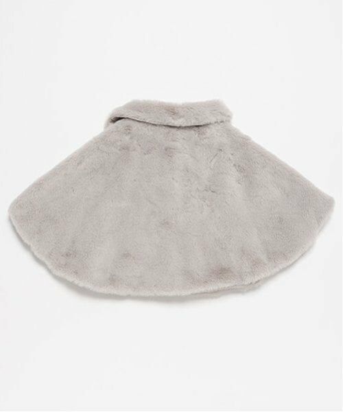 petit main / プティマイン ベビー・キッズウエア | 2WAY襟リボンケープ | 詳細2