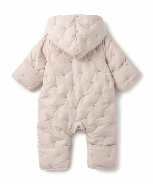 petit main / プティマイン ベビー・キッズウエア | 【GIRLS】モチーフキルトジャンプスーツ | 詳細1