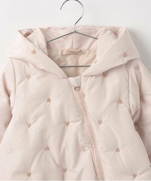 petit main / プティマイン ベビー・キッズウエア | 【GIRLS】モチーフキルトジャンプスーツ | 詳細2