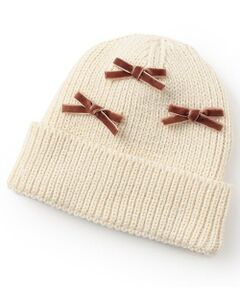 petit main / プティマイン ベビー・キッズグッズ | リボンニット帽