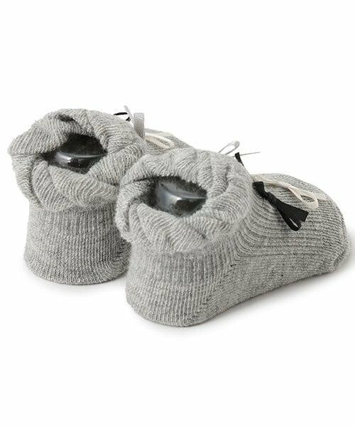 petit main / プティマイン ベビー・キッズウエア | フリルリボンカップソックス | 詳細3