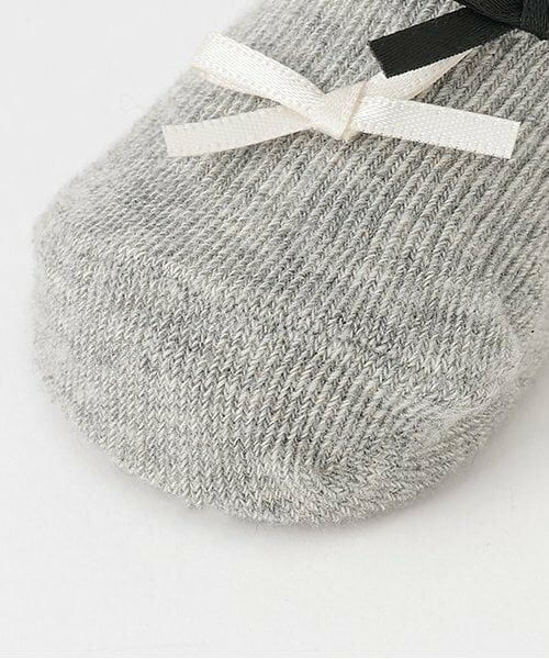 petit main / プティマイン ベビー・キッズウエア | フリルリボンカップソックス | 詳細5