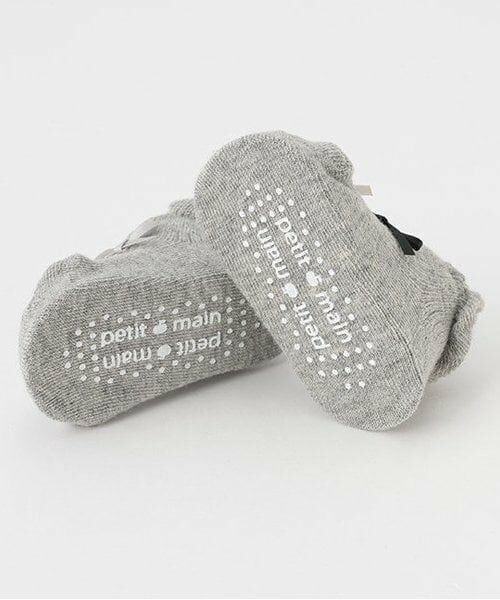 petit main / プティマイン ベビー・キッズウエア | フリルリボンカップソックス | 詳細6