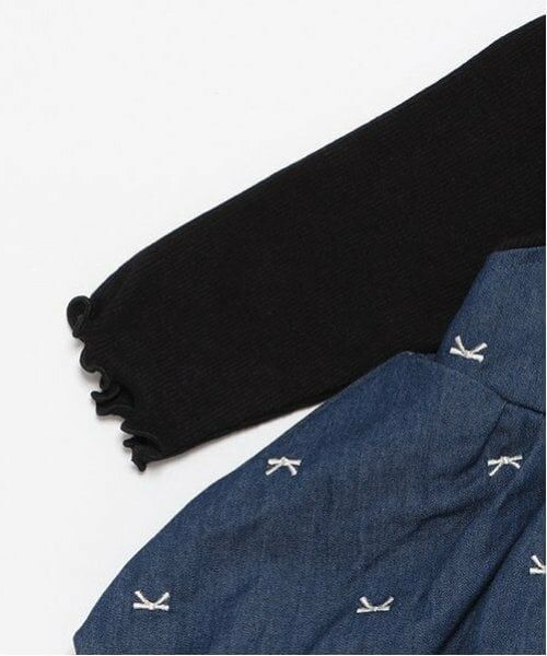 petit main / プティマイン ロンパース | 【リンク】リボン刺繍ワンピロンパース | 詳細8