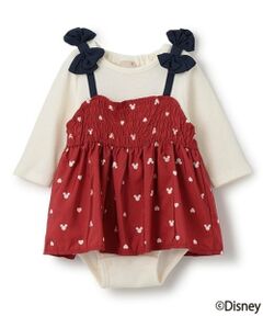petit main / プティマイン ロンパース | 【Disney】ドッキングビスチェロンパース