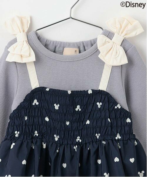 petit main / プティマイン ロンパース | 【Disney】ドッキングビスチェロンパース | 詳細2