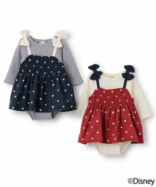 petit main / プティマイン ロンパース | 【Disney】ドッキングビスチェロンパース | 詳細7