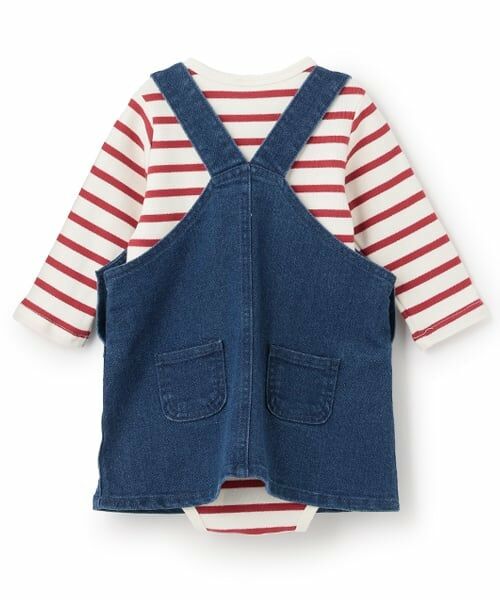 petit main / プティマイン ベビー・キッズウエア | 【Disney】耳つきジャンスカセット | 詳細1