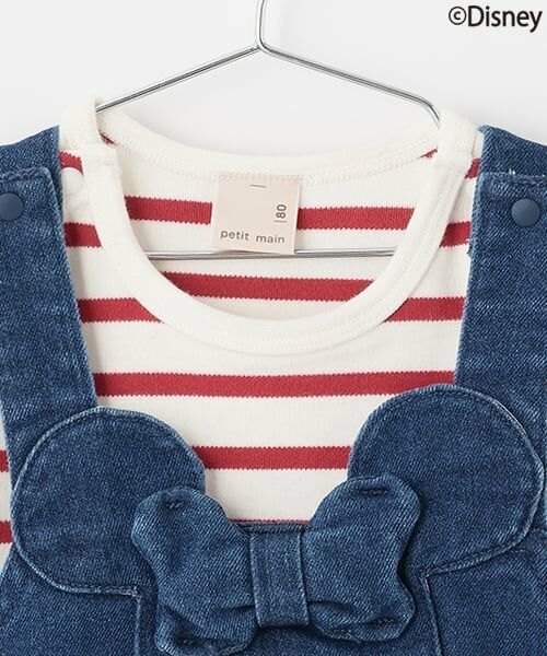 petit main / プティマイン ベビー・キッズウエア | 【Disney】耳つきジャンスカセット | 詳細3
