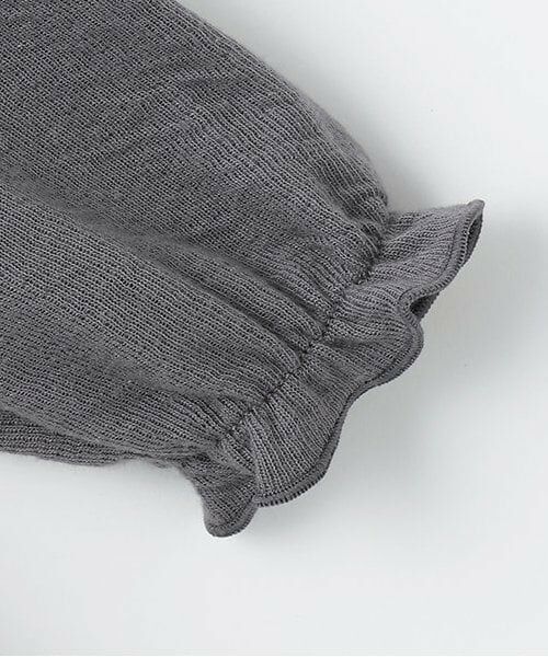 petit main / プティマイン ベビー・キッズウエア | 裾フリルワンピースセット | 詳細5