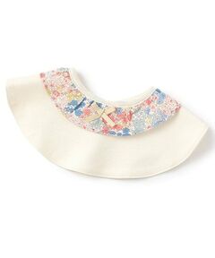 petit main / プティマイン スタイ・ビブ | 花柄フリルスタイ