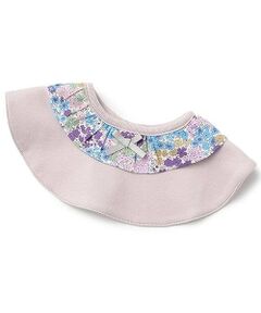 petit main / プティマイン スタイ・ビブ | 花柄フリルスタイ