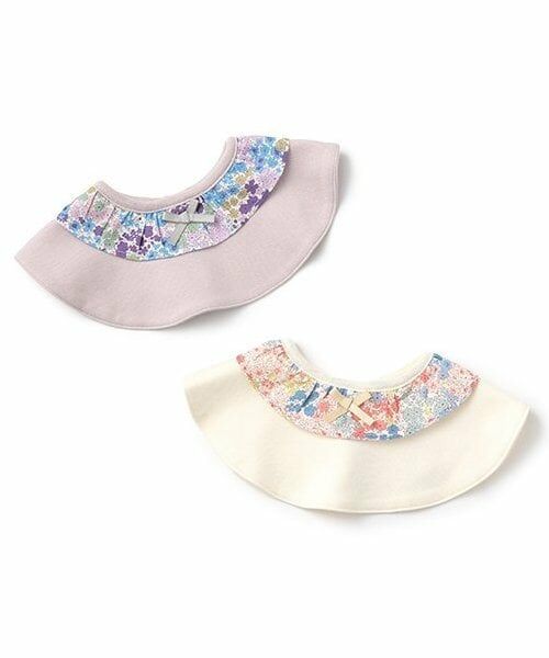 petit main / プティマイン スタイ・ビブ | 花柄フリルスタイ | 詳細6